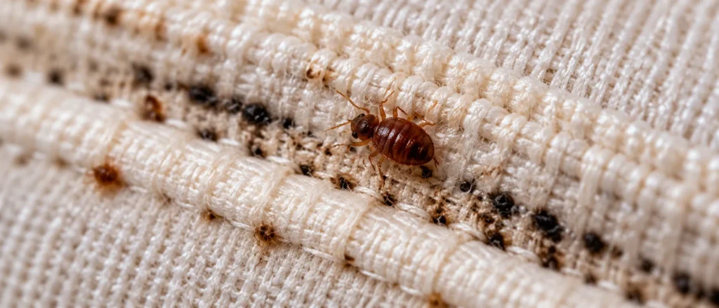Bed Bug Inspection South Bend professional inspecting mattress